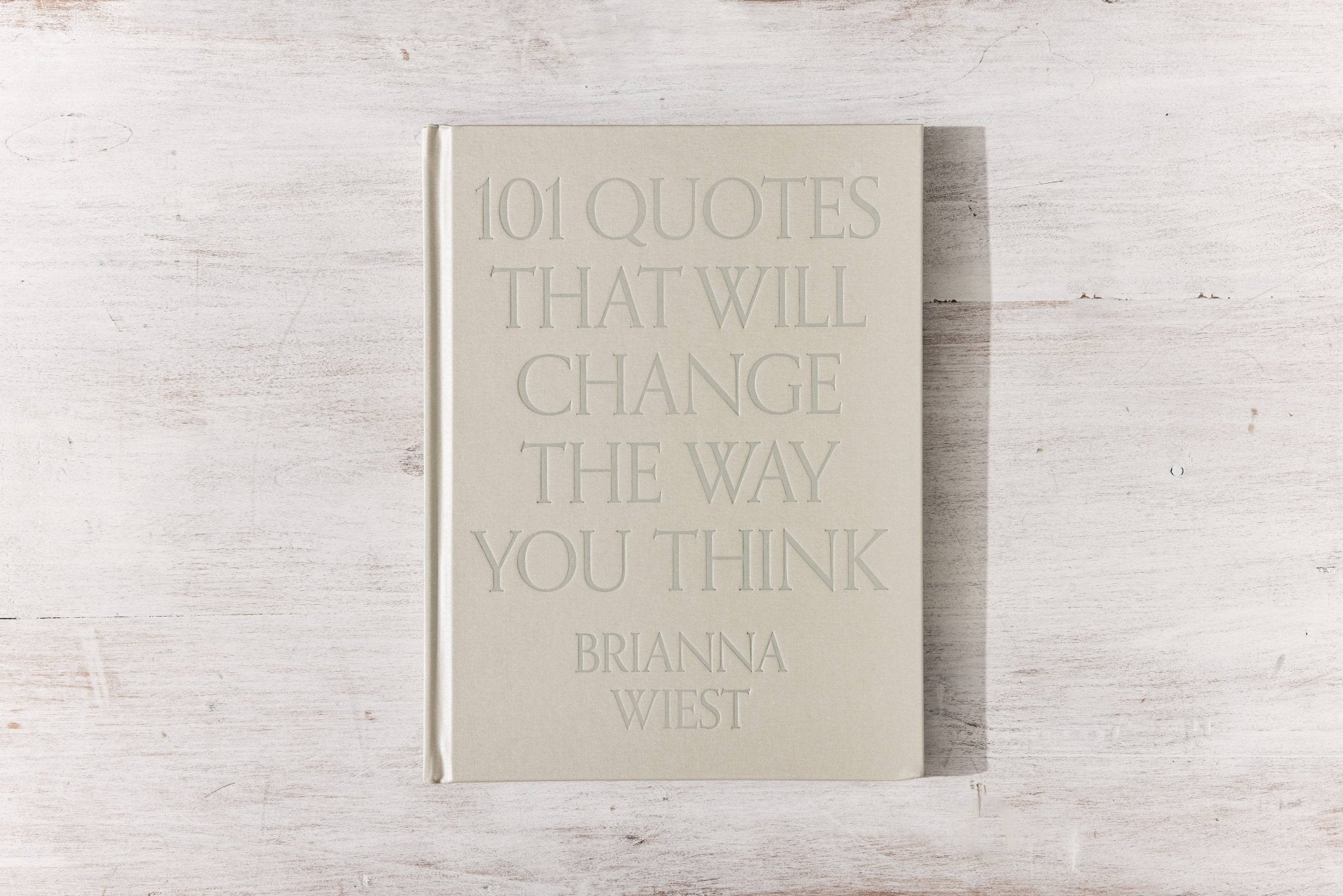 101 Quotes That Will Change The Way You Think - table book - Free Living Co