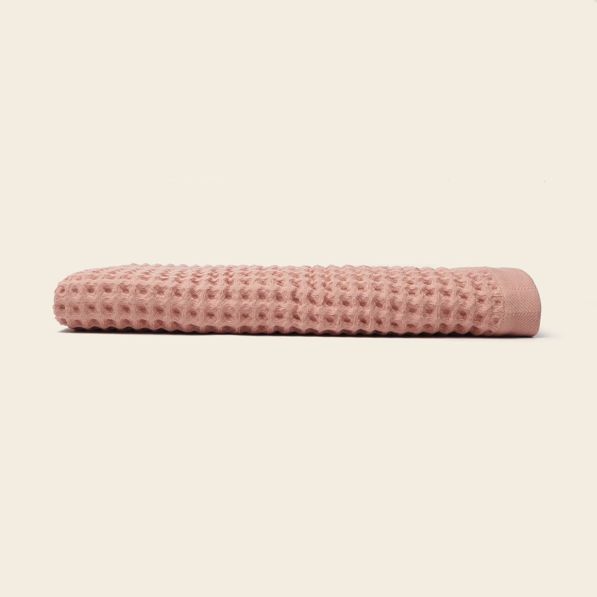Organic Weightless Waffle Bath Towel