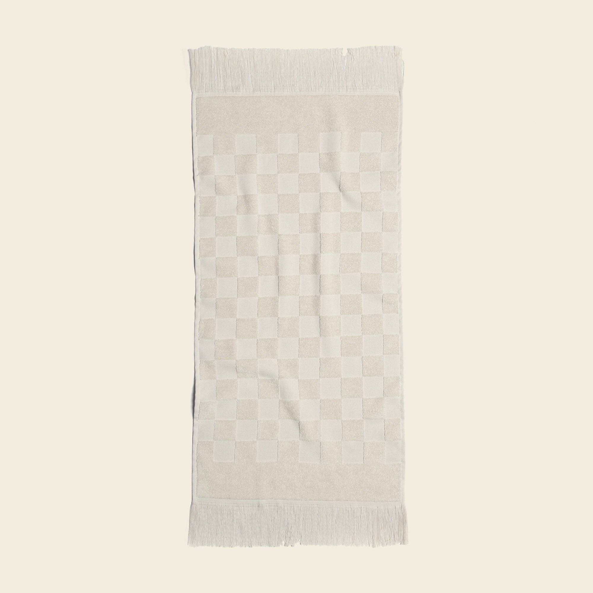 Organic Checkered Hand Towel