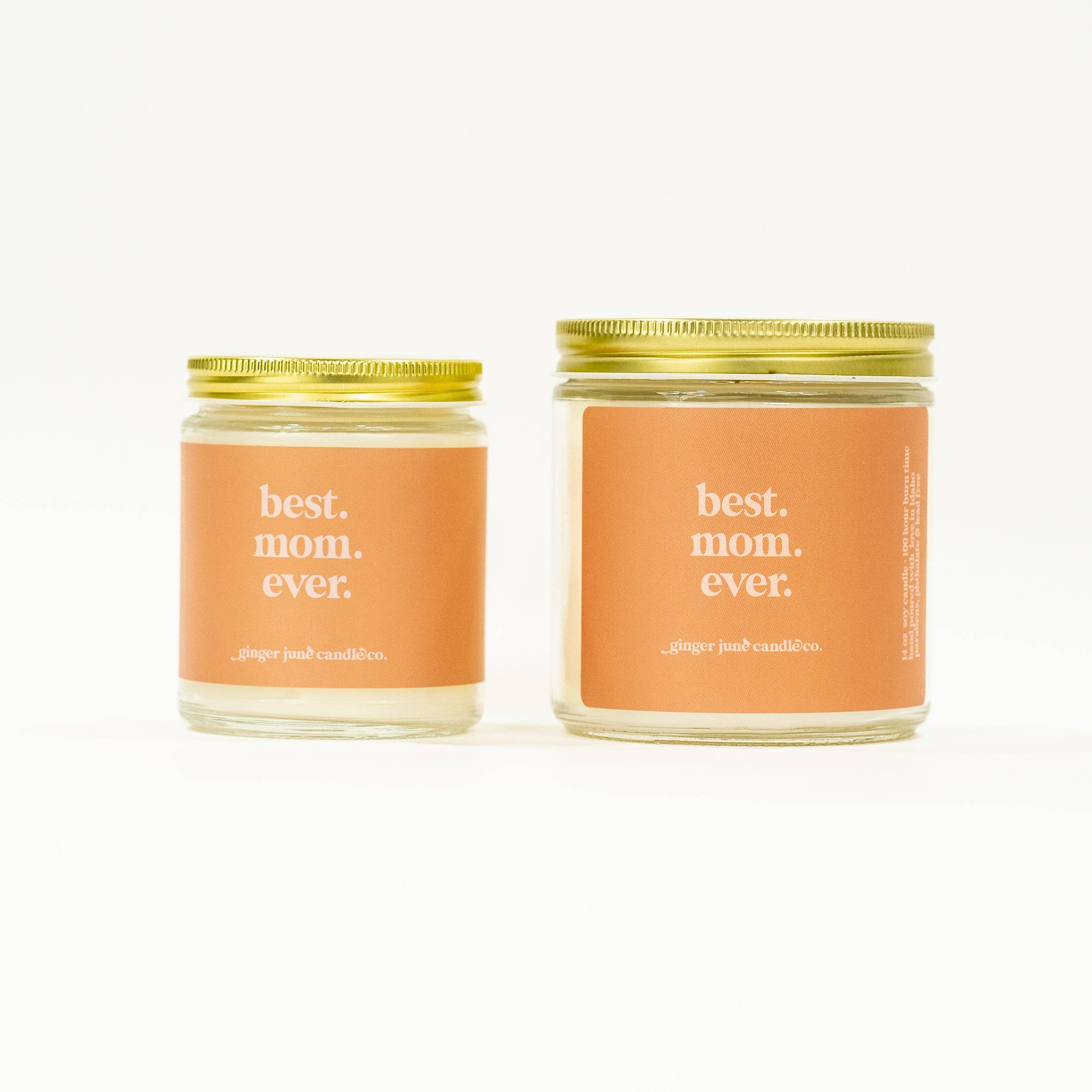 Best Mom Ever • 100% essential oil soy candle - Free Living Co