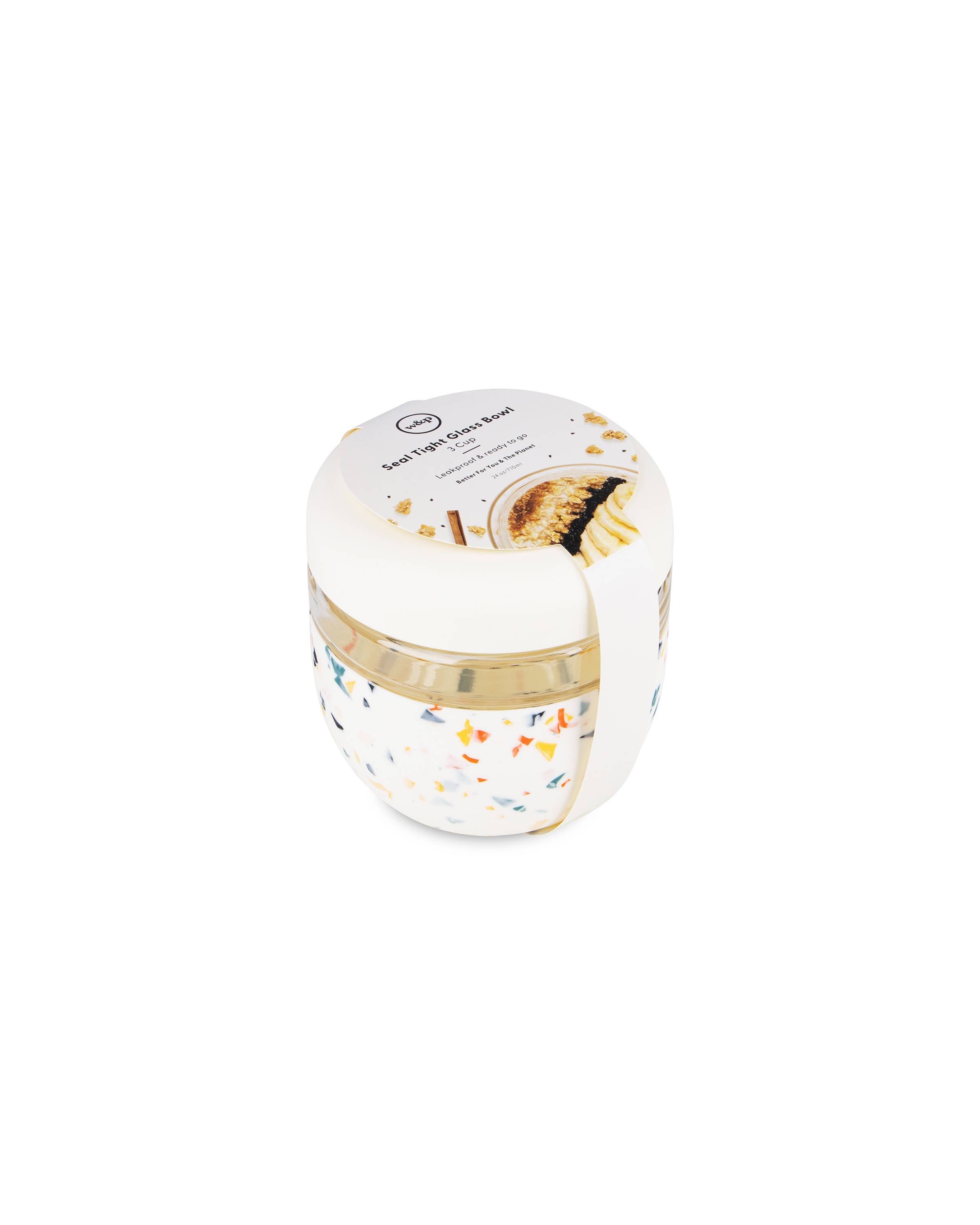 Glass Seal Tight To-Go & Storage Bowl - Free Living Co