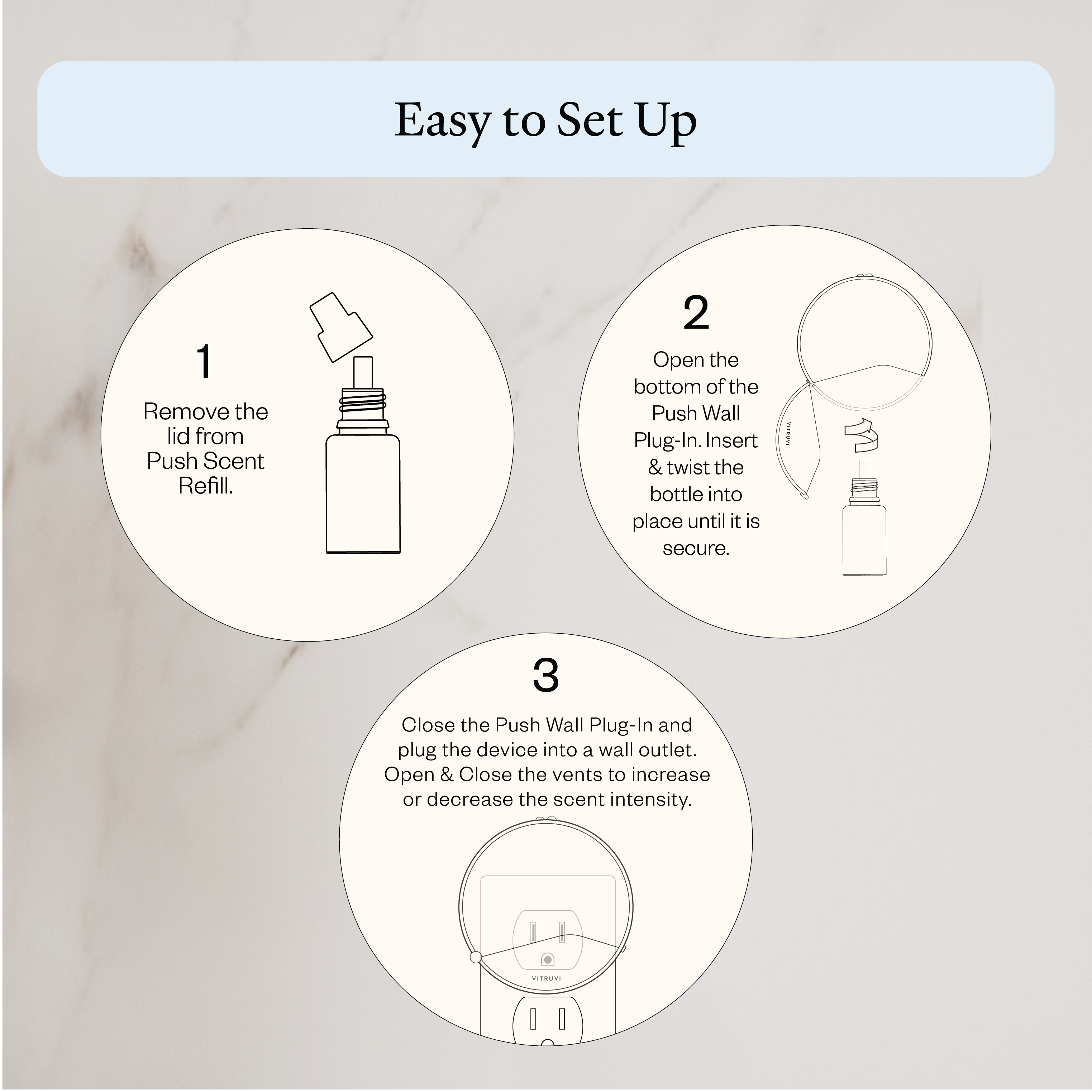 Vanilla Mint Push Scent Refill