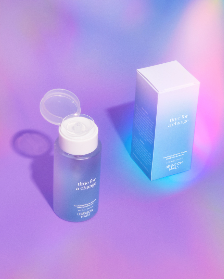 Time for a Change Nail Polish Remover + Reusable Dispenser