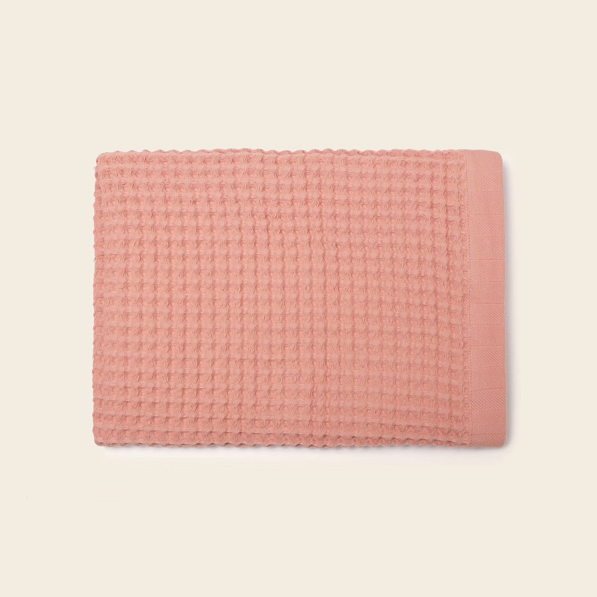 Organic Weightless Waffle Bath Towel