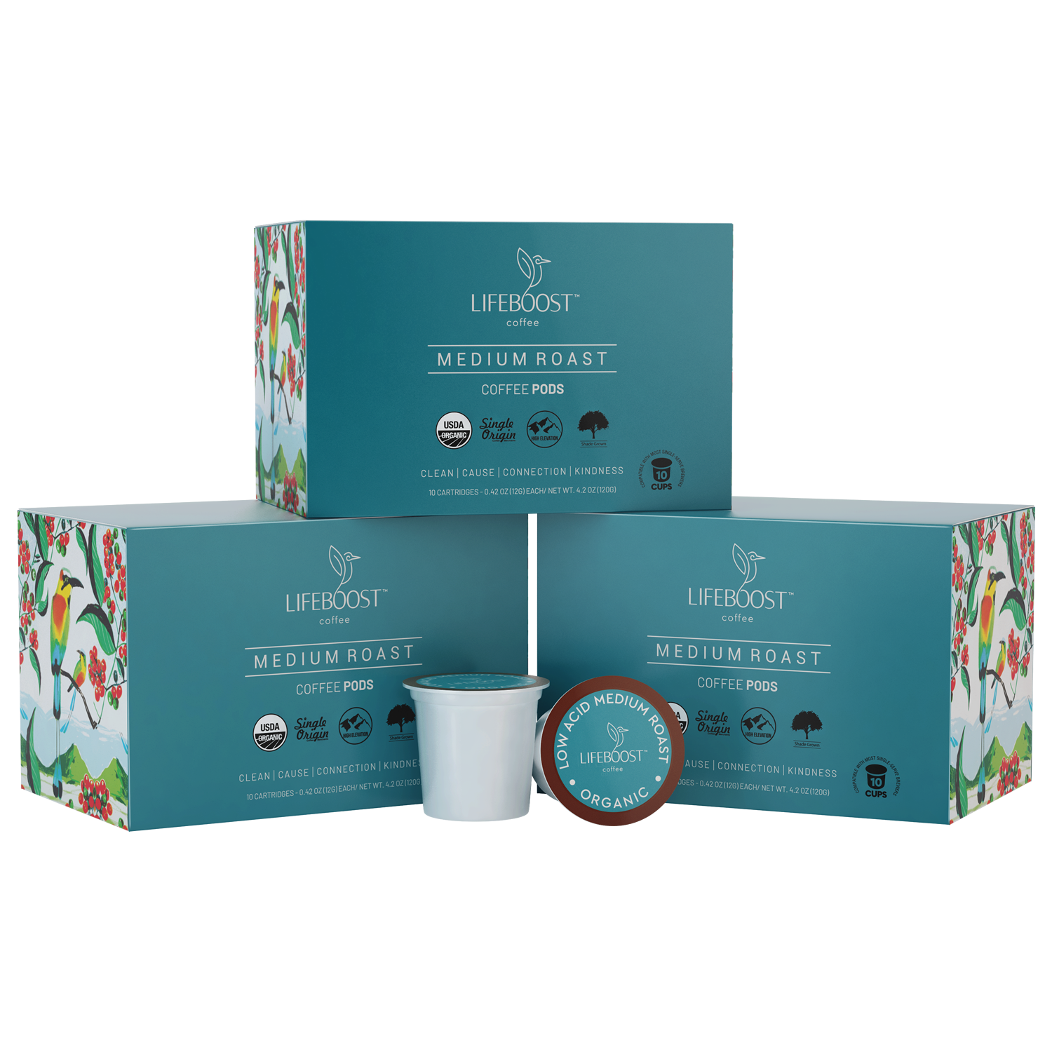 Medium Roast Coffee Pods