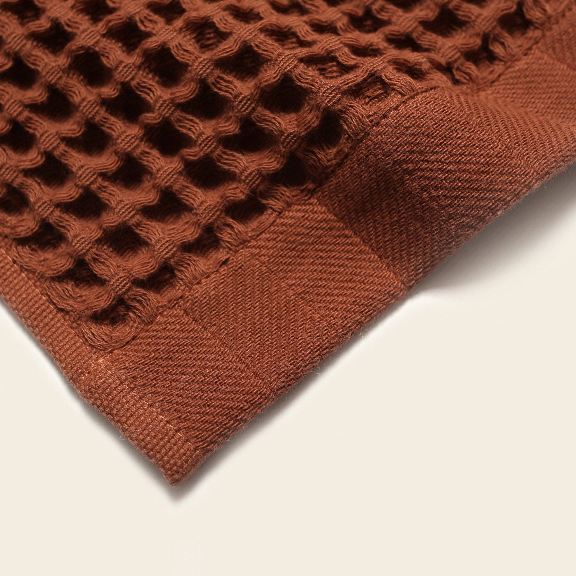Organic Weightless Waffle Bath Towel