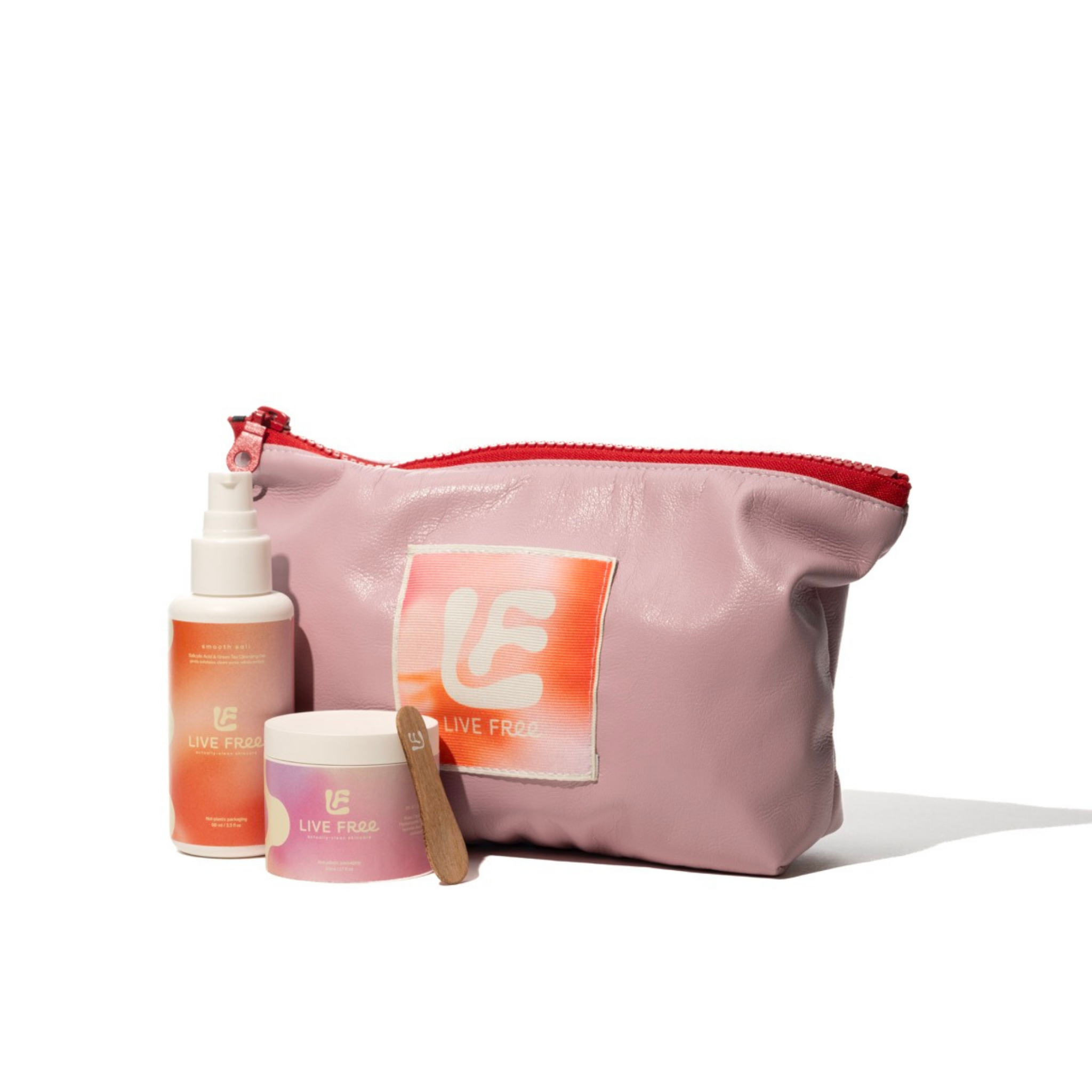 Starter Set Simple 2-Step Skincare Routine Cleanser Moisturizer set front view