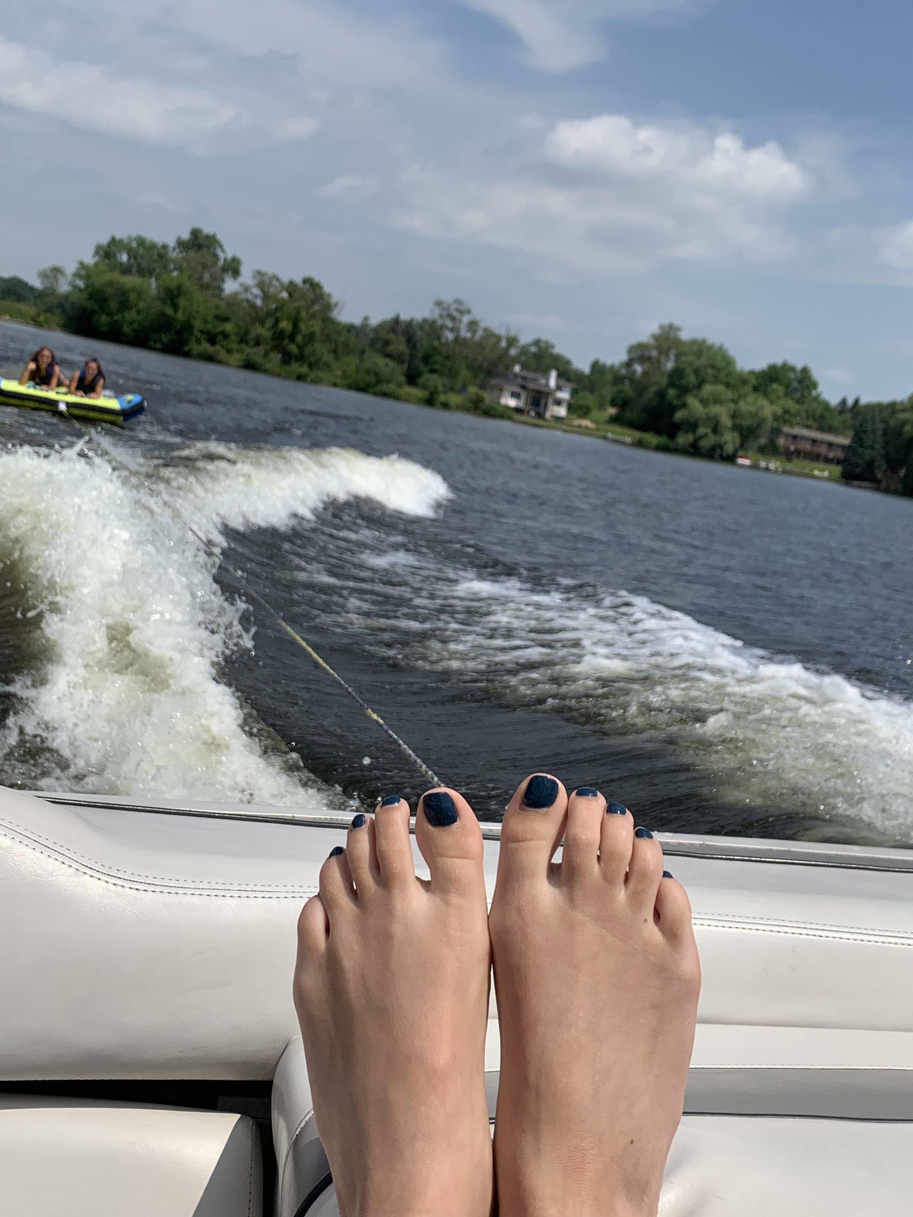 Deep Water Blue Nail Polish