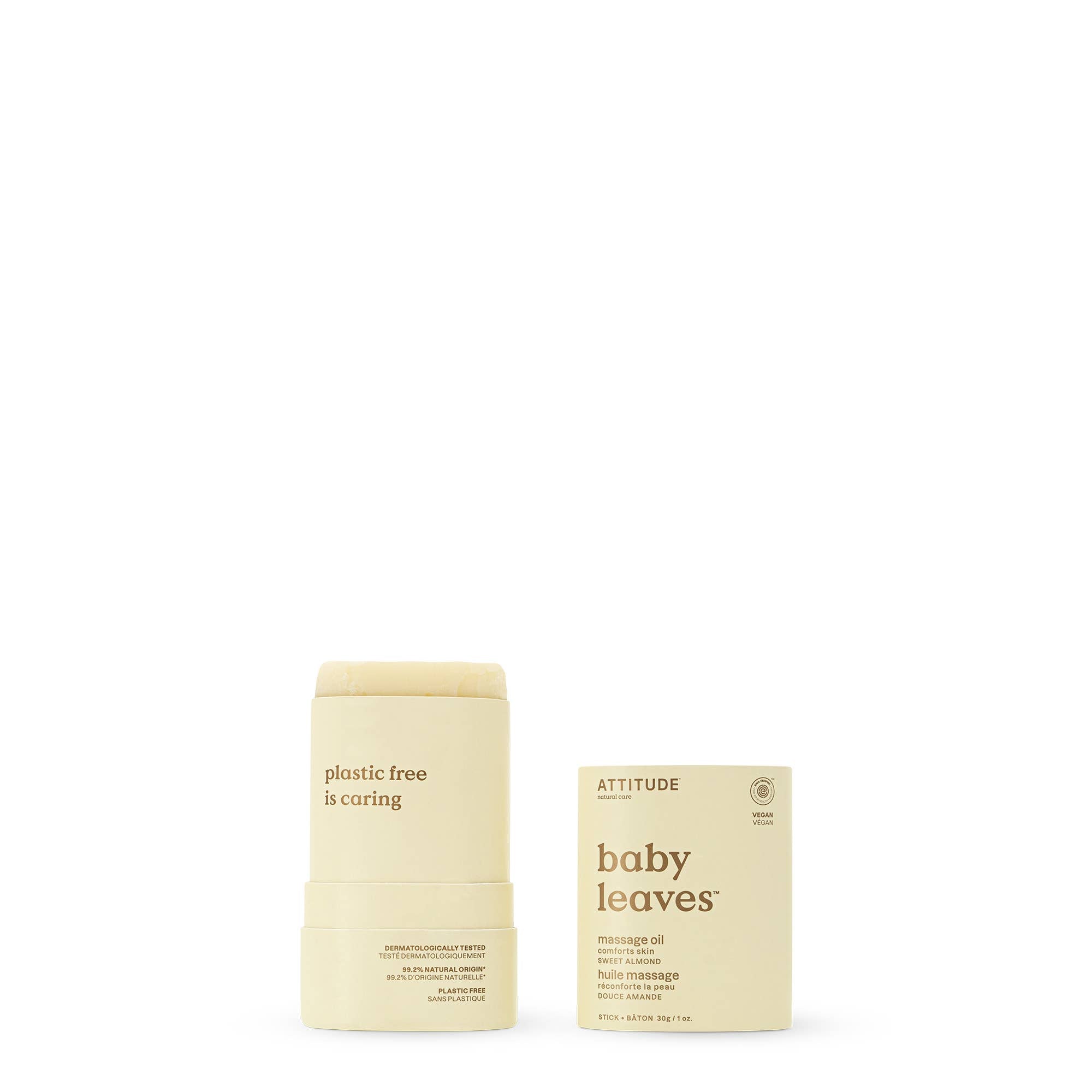 Baby Leaves Massage Oil Bar - Free Living Co