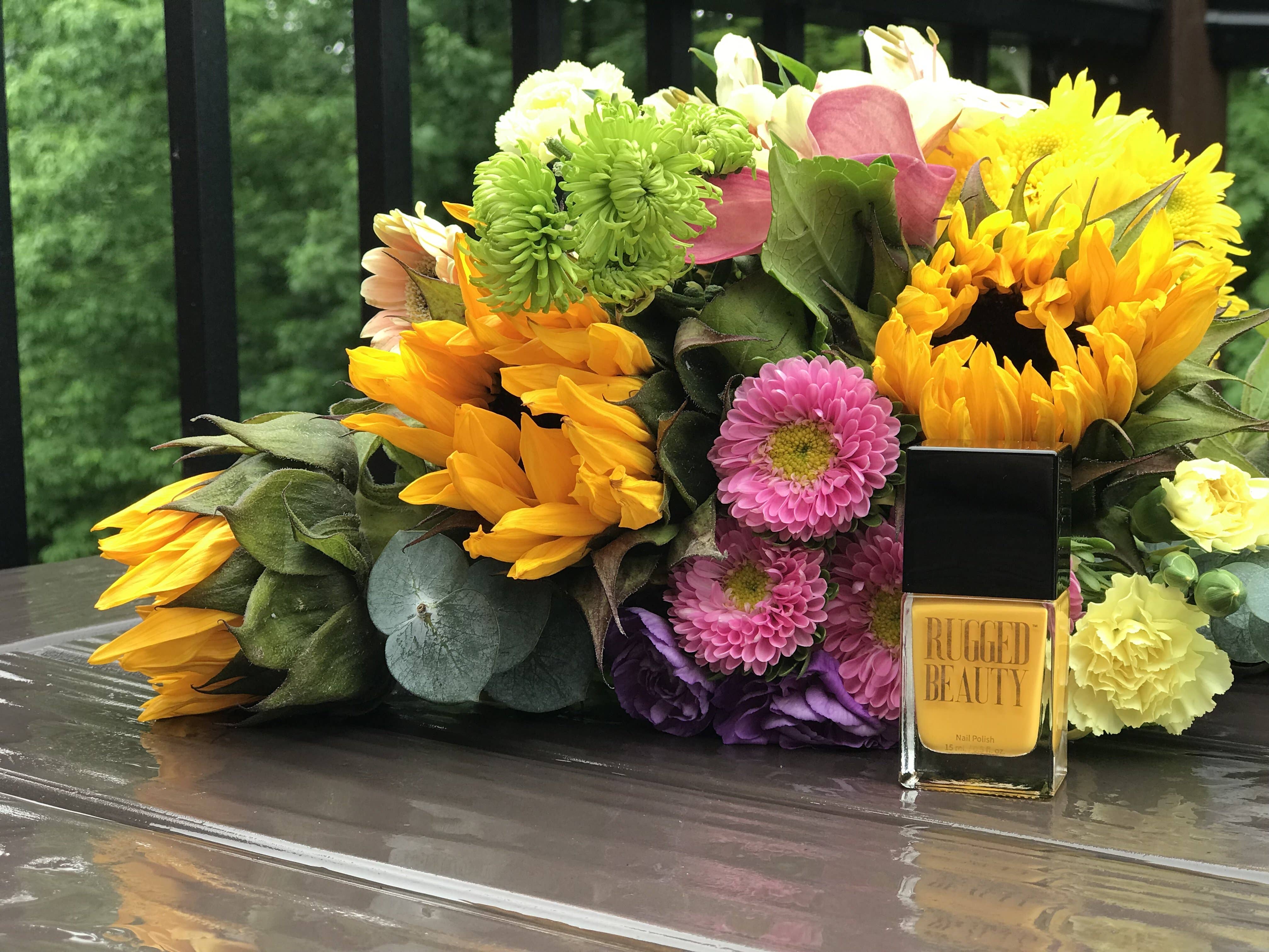 Sunflower Bright Yellow Nail Polish