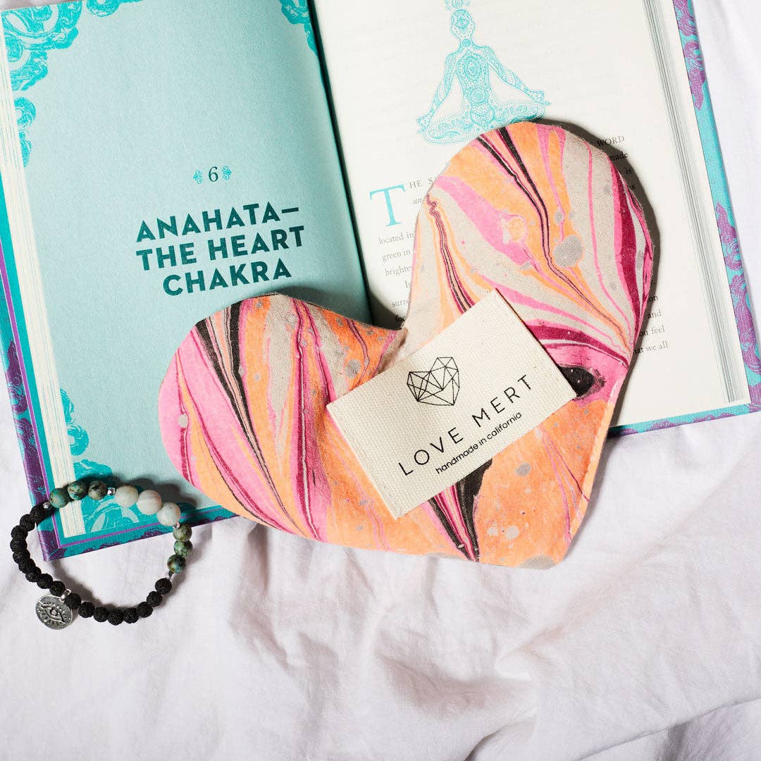 Handmade Marbled Eye Love Pillow - Free Living Co
