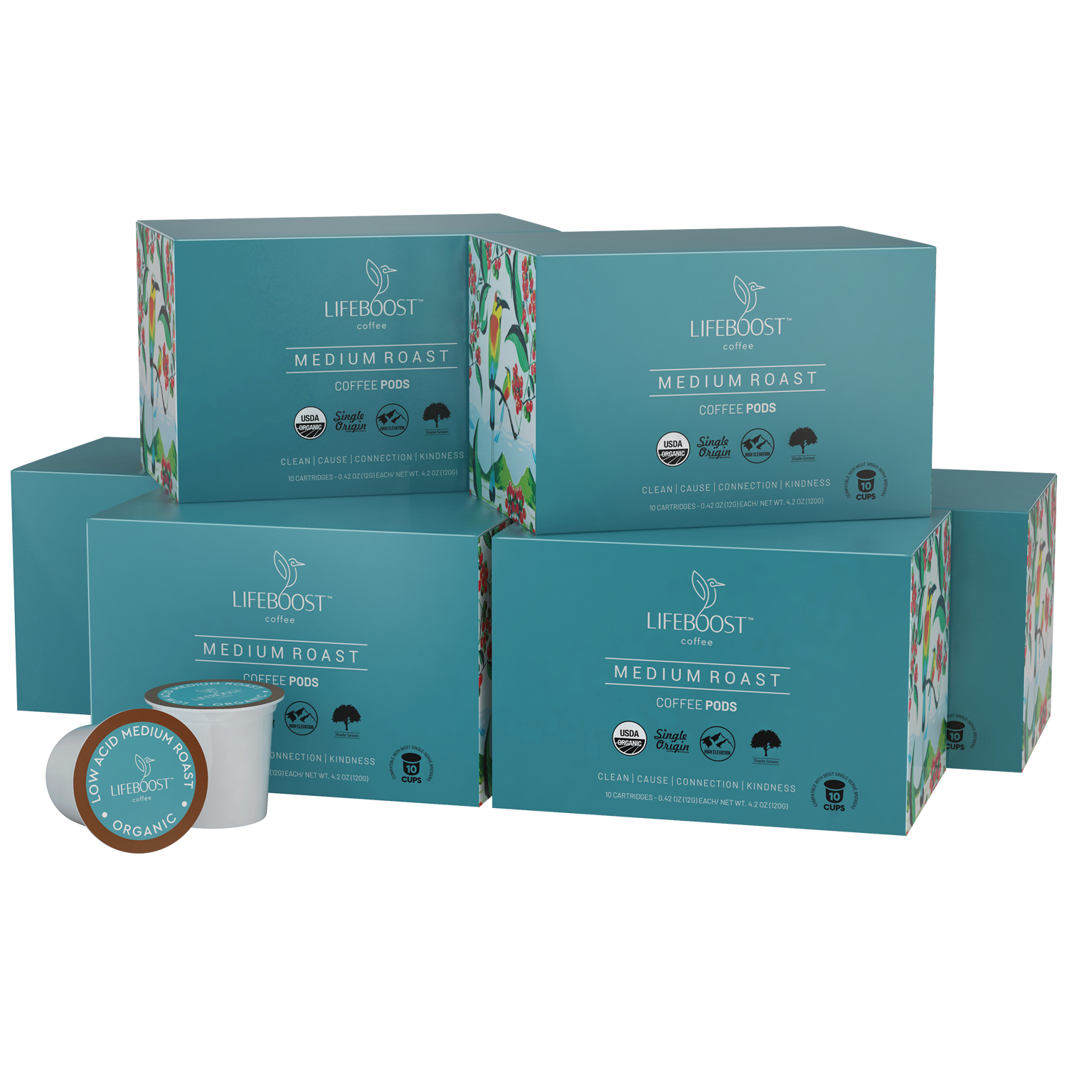 Medium Roast Coffee Pods