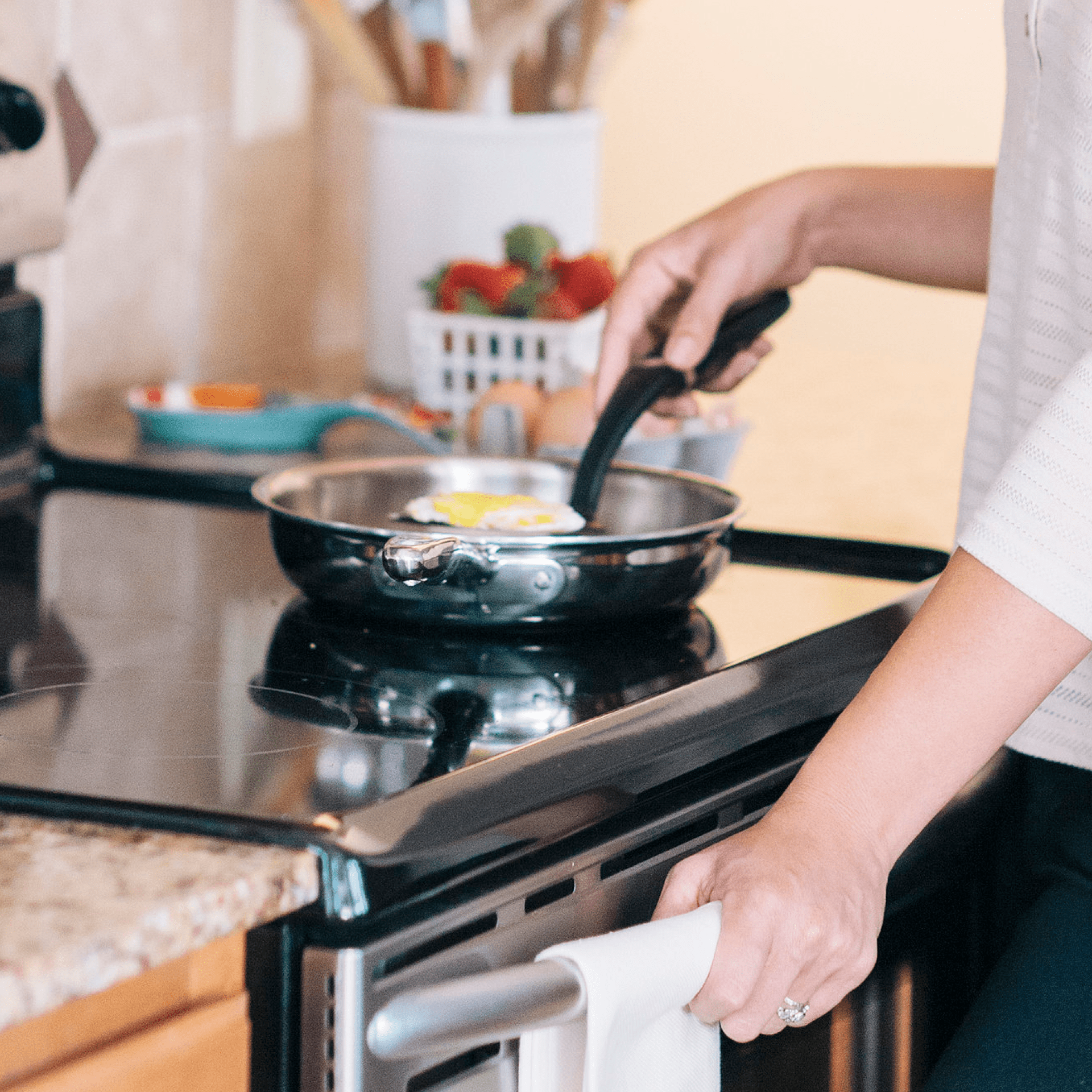 7 Inch Stainless Steel Fry Pan - Free Living Co