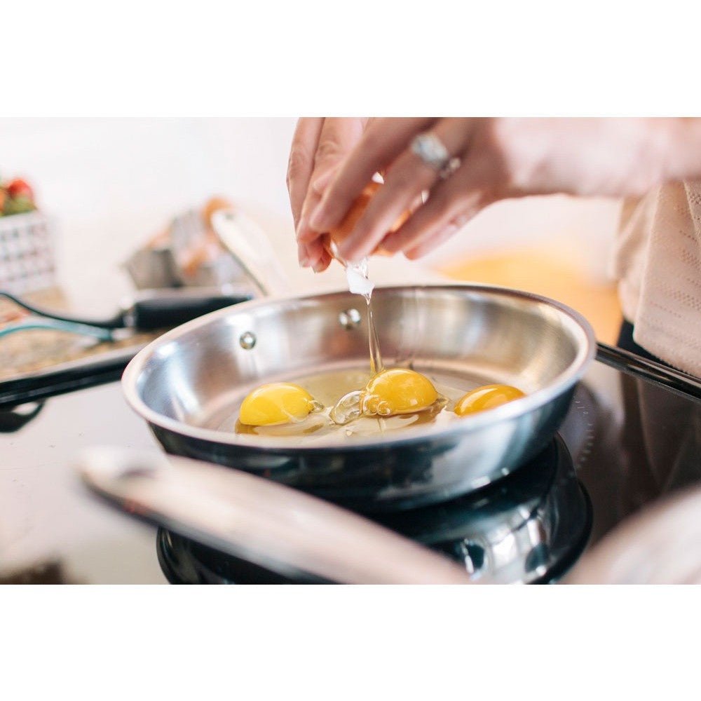 8.5 Inch Stainless Steel Fry Pan - Free Living Co