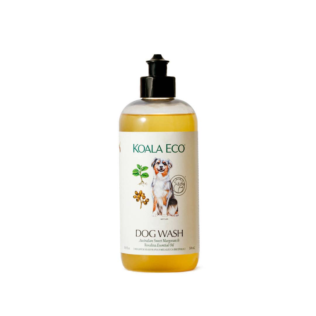 Dog Wash Sweet Marjoram Rosalina bottle front view natural pet grooming formula