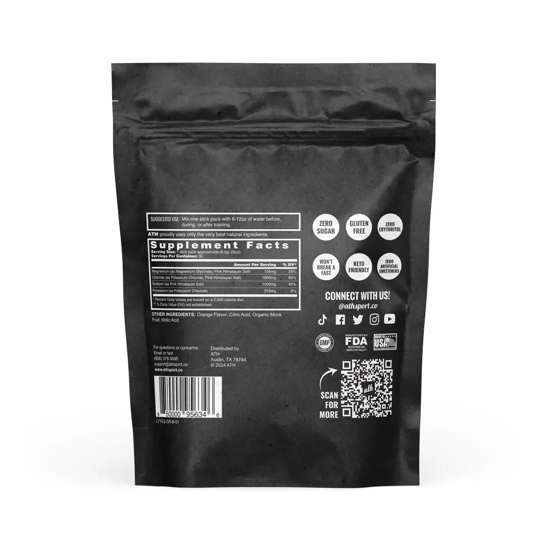 LYTES: Zero Sugar Electrolytes, 30 Servings