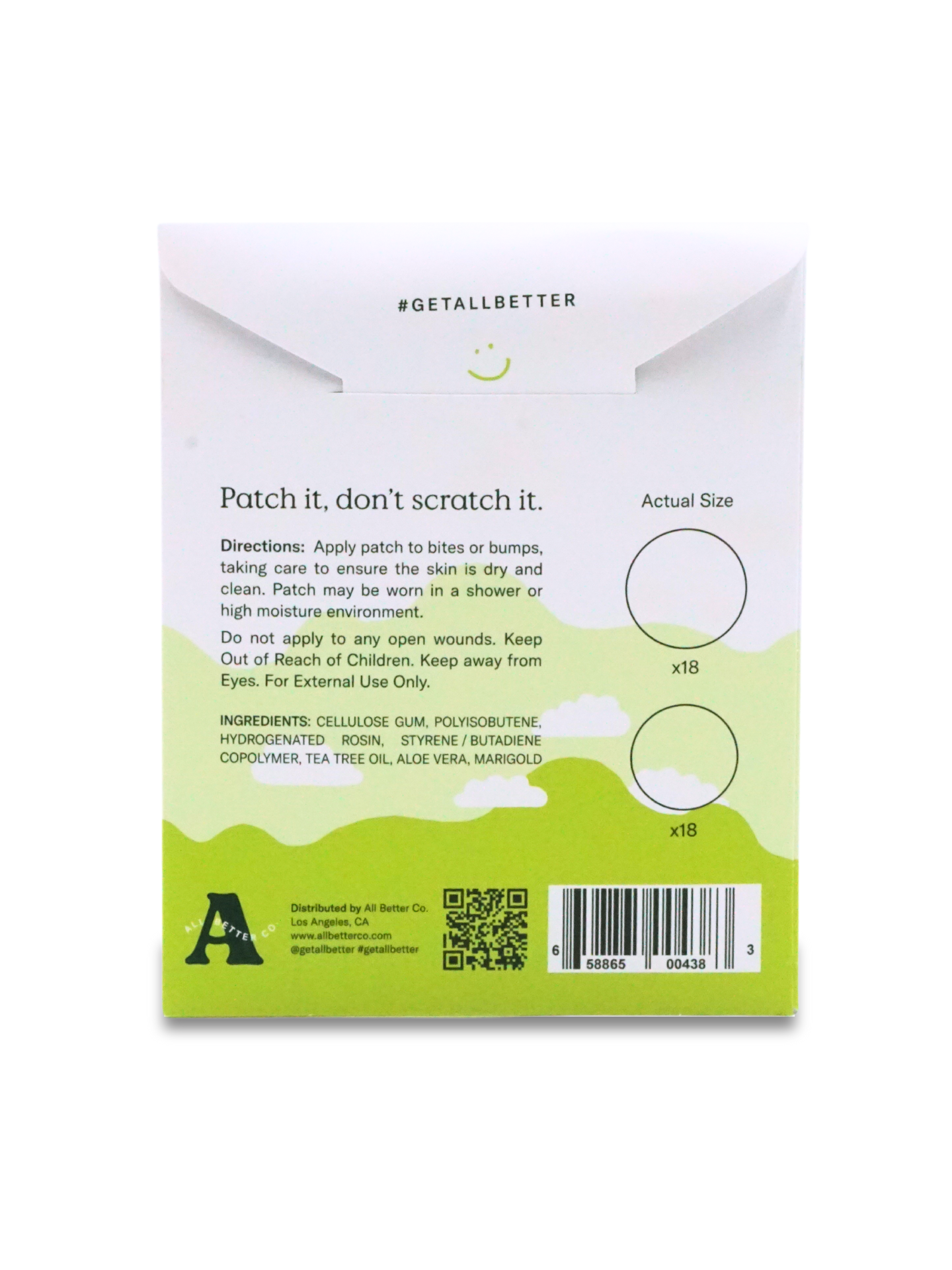 Don't Scratch That - Anti-Itch Patches