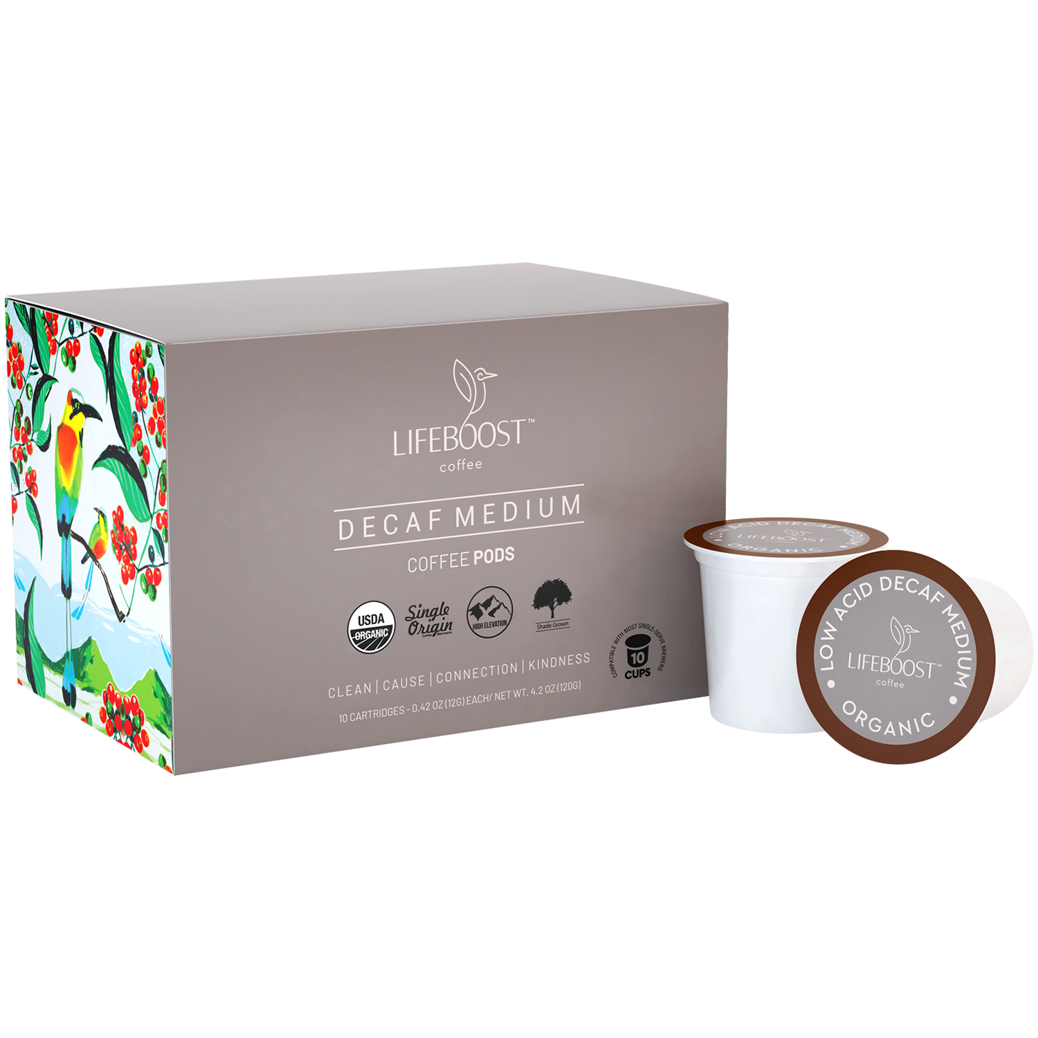 Medium Roast Decaf Coffee Pods