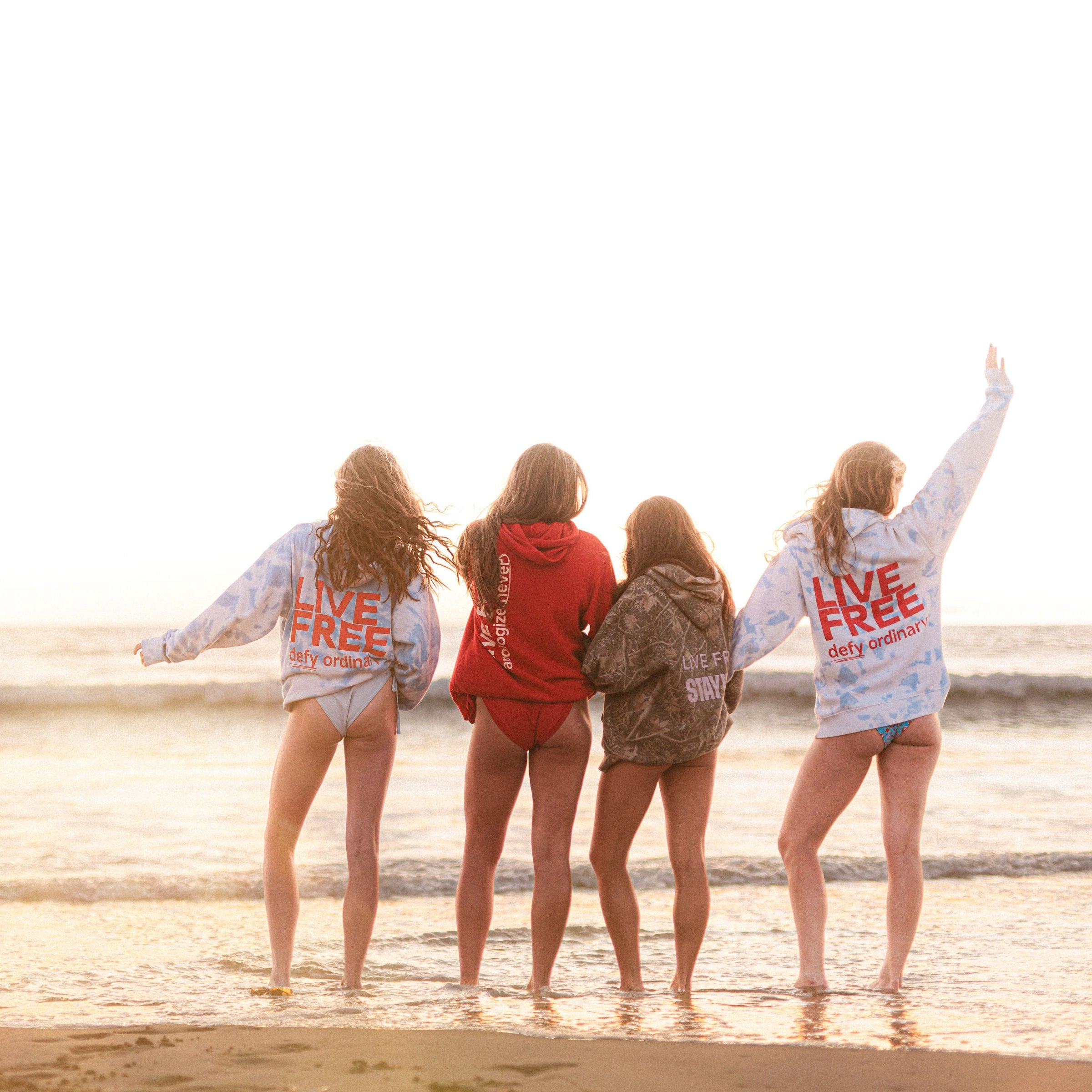 Live Free, Apologize Never - Super Soft Poppy Hoodie