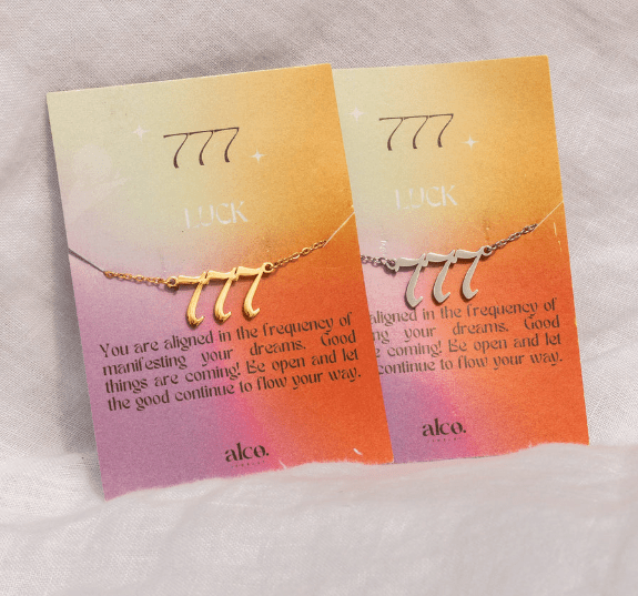 Angel Number Necklace - Free Living Co