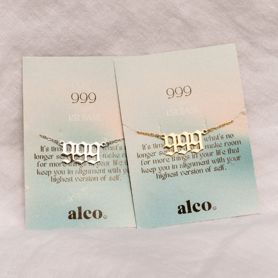 Angel Number Necklace - Free Living Co
