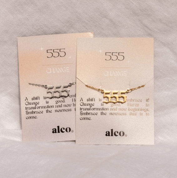 Angel Number Necklace - Free Living Co