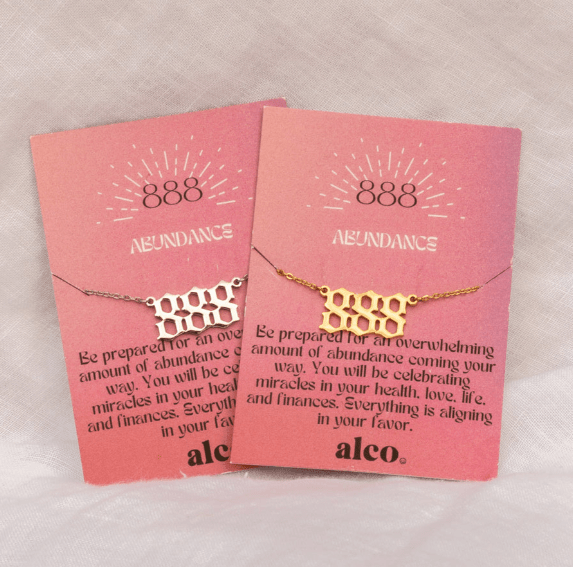 Angel Number Necklace - Free Living Co