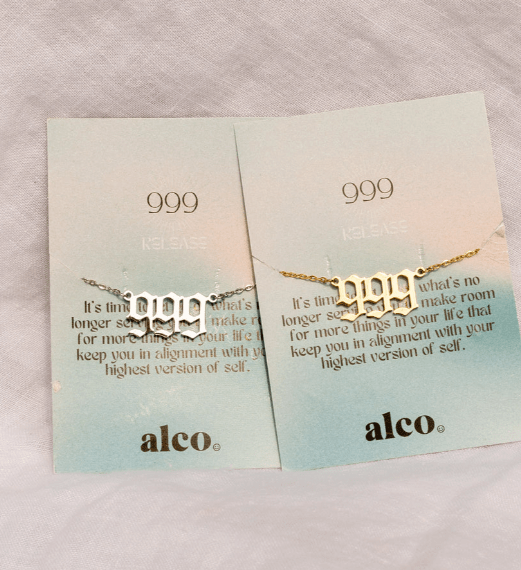 Angel Number Necklace - Free Living Co