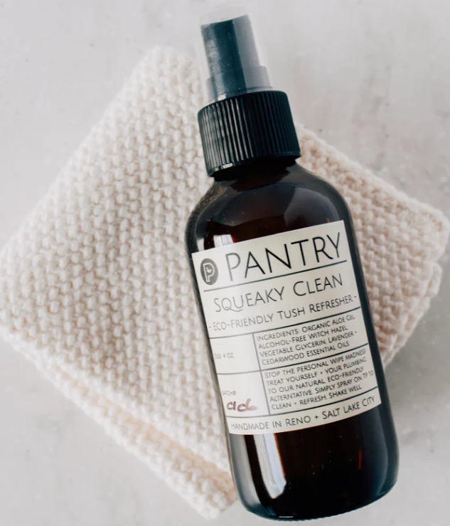 Squeaky Clean! Eco-Friendly Tush Refresher