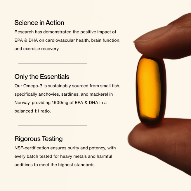 Omega 3 - Cognitive Function, Foundational Health