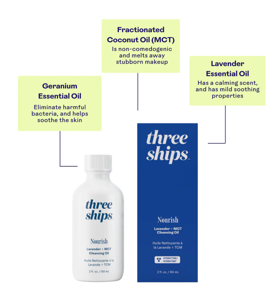 Nourish Lavender + MCT Cleansing Oil