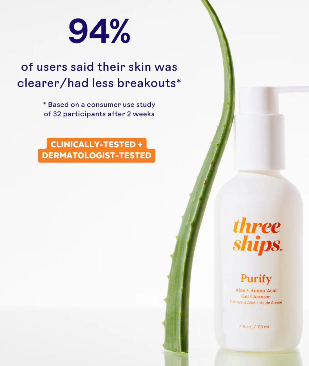 Purify Aloe & Amino Acid Gel Cleanser