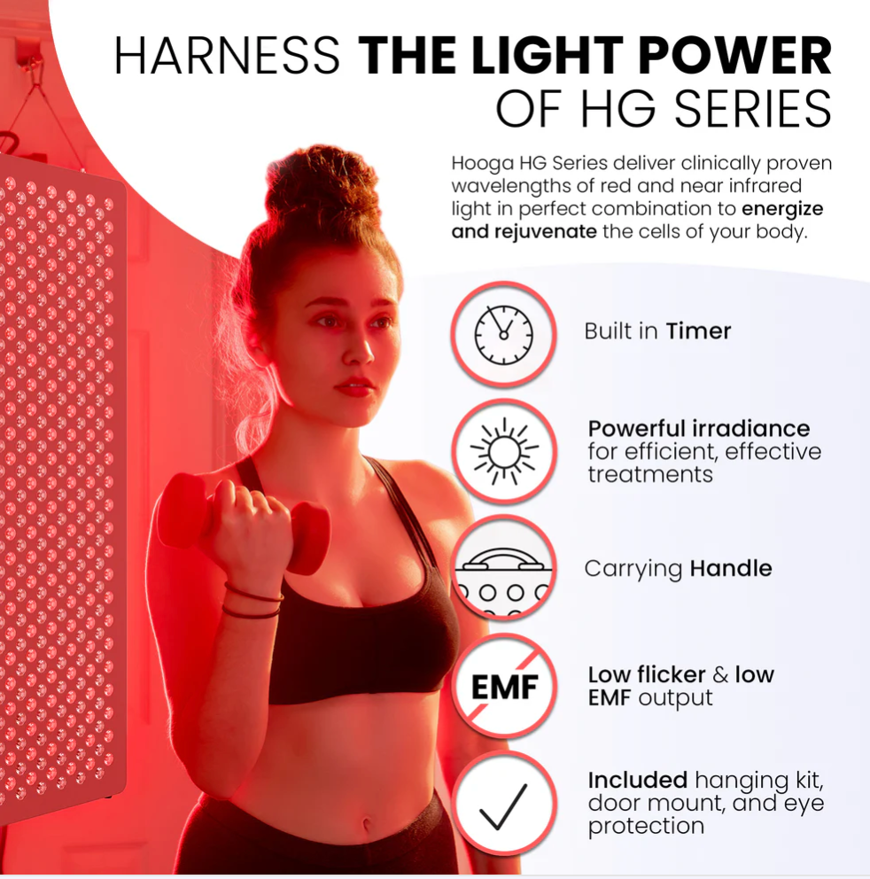 Hooga Red Light, PEMF, and Grounding Technology