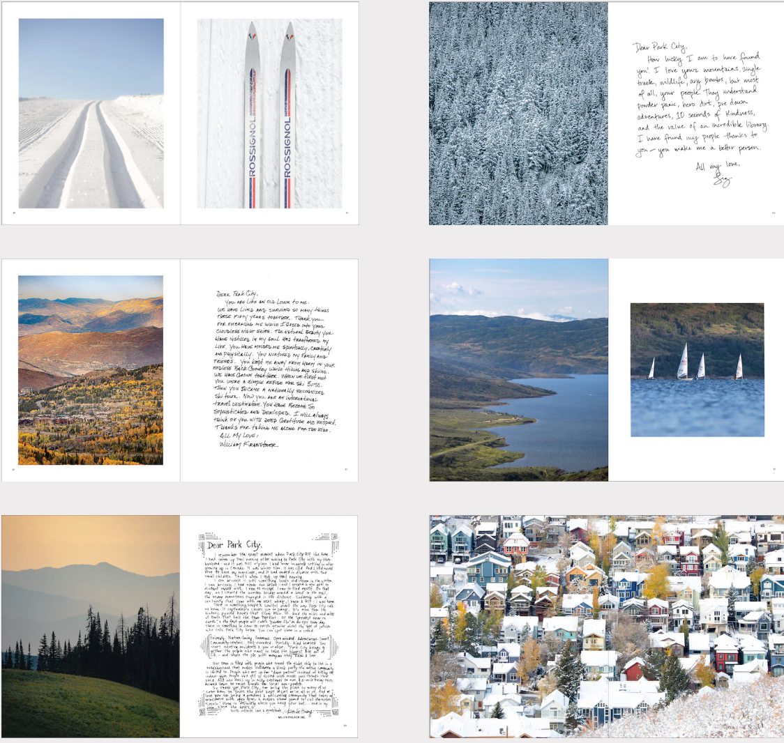 Dear Park City - A Collection of Letters from the Heart & Soul of this Mountain Town