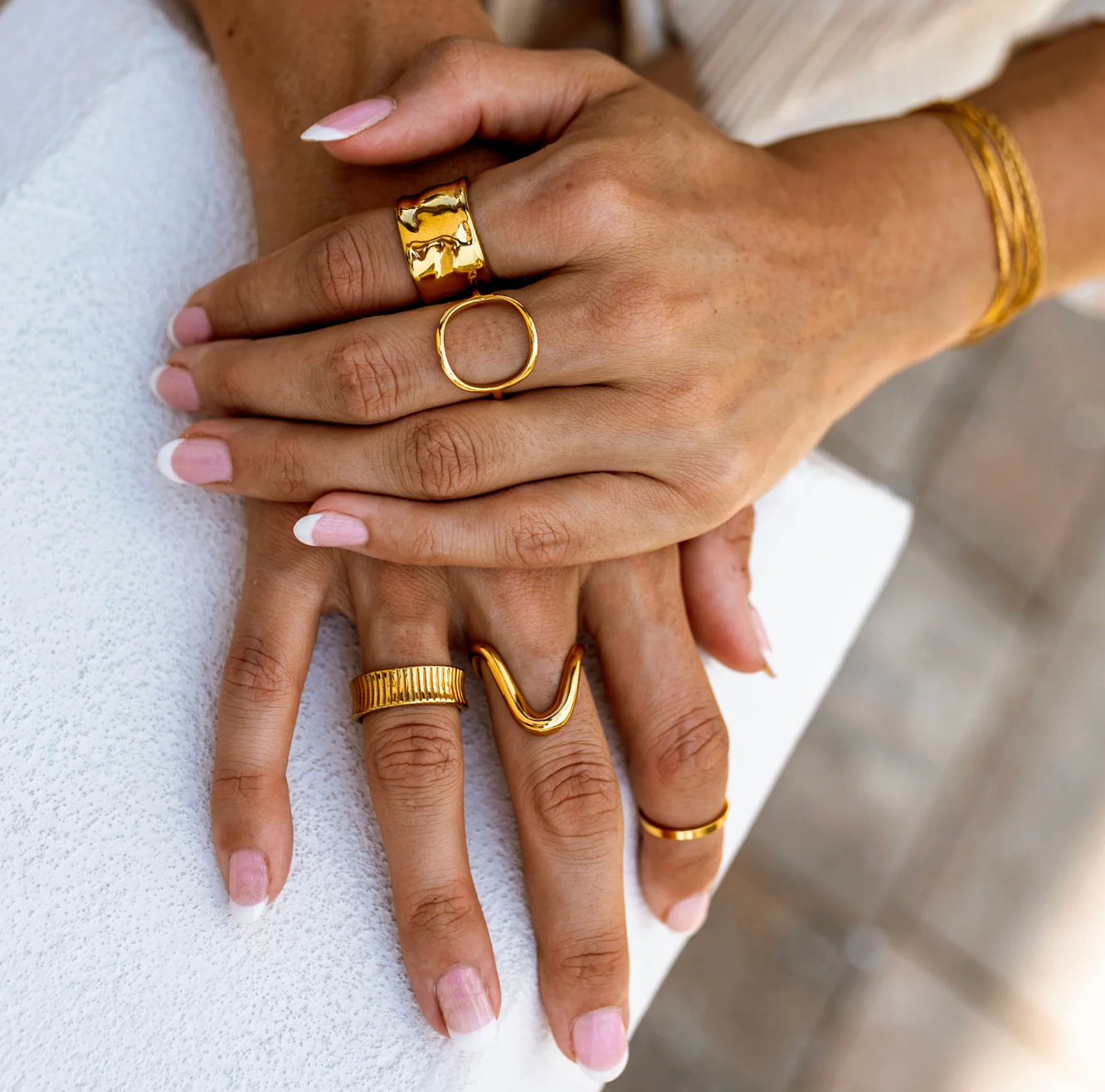 Sedona Ring worn on hand lifestyle photo