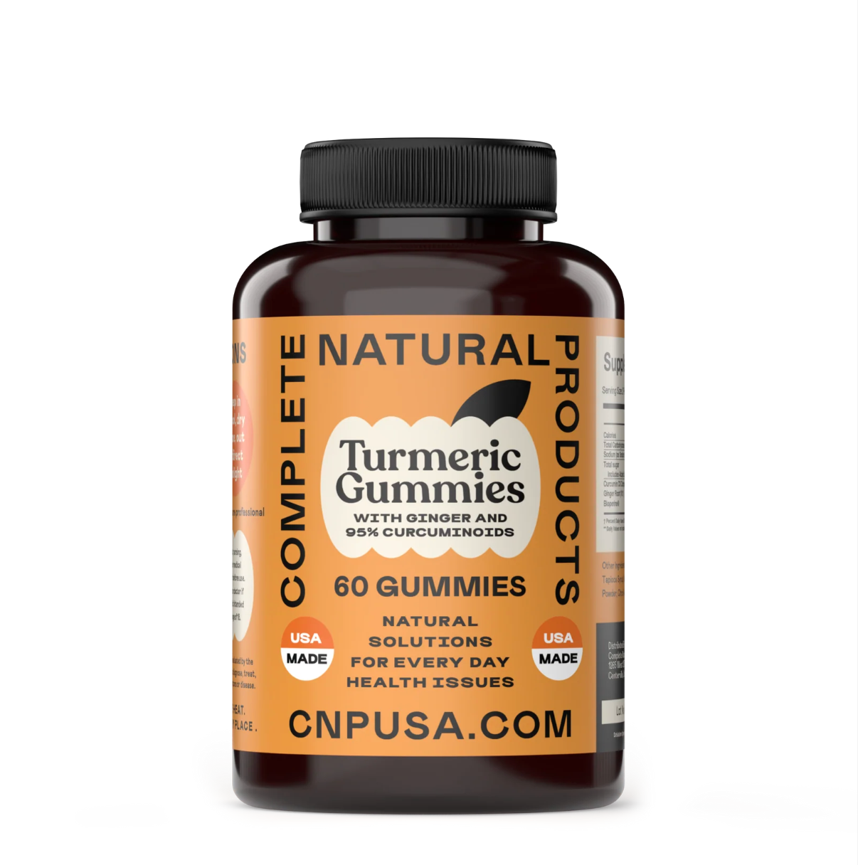 Organic Turmeric Gummies w/Ginger & Curcuminoids