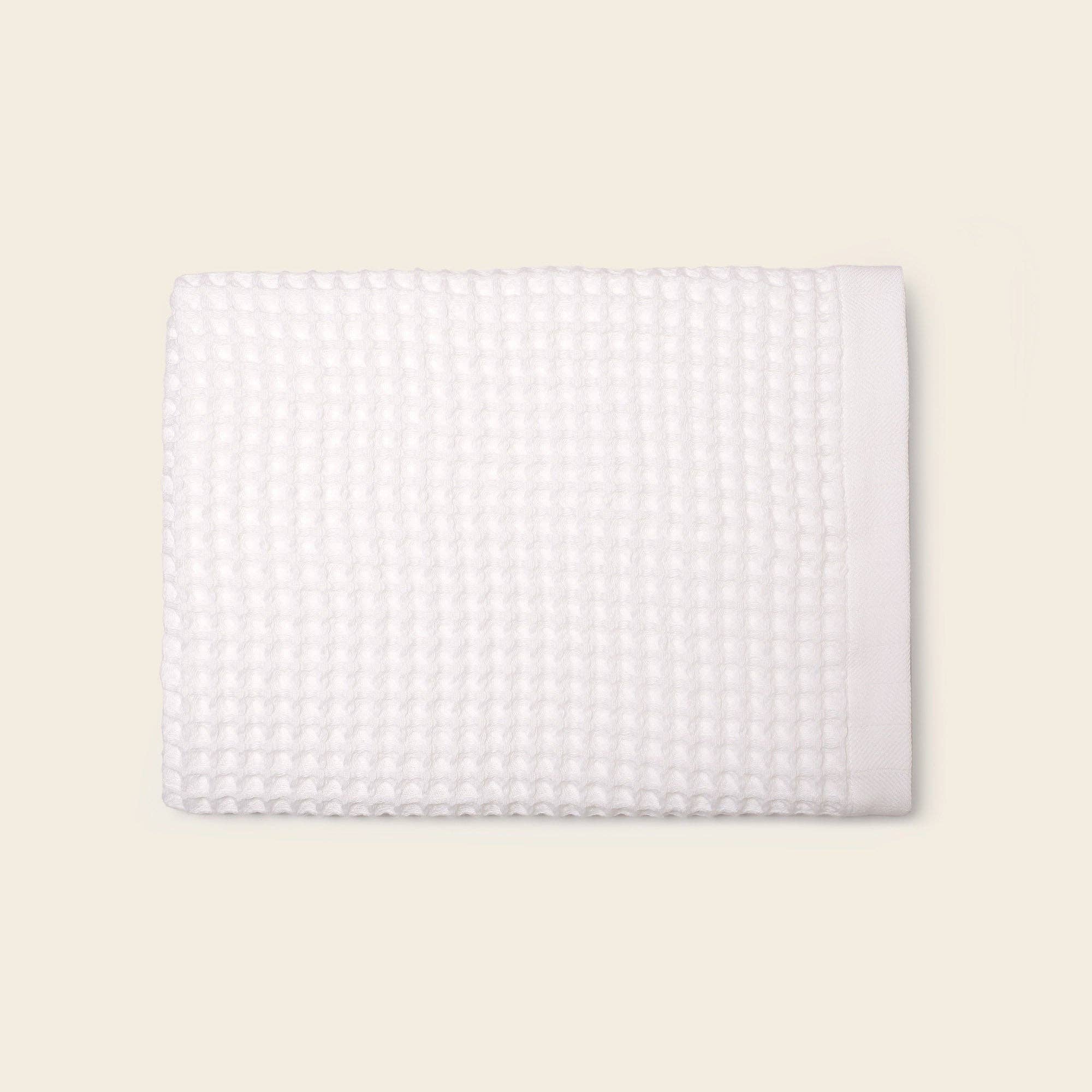 Organic Weightless Waffle Bath Towel