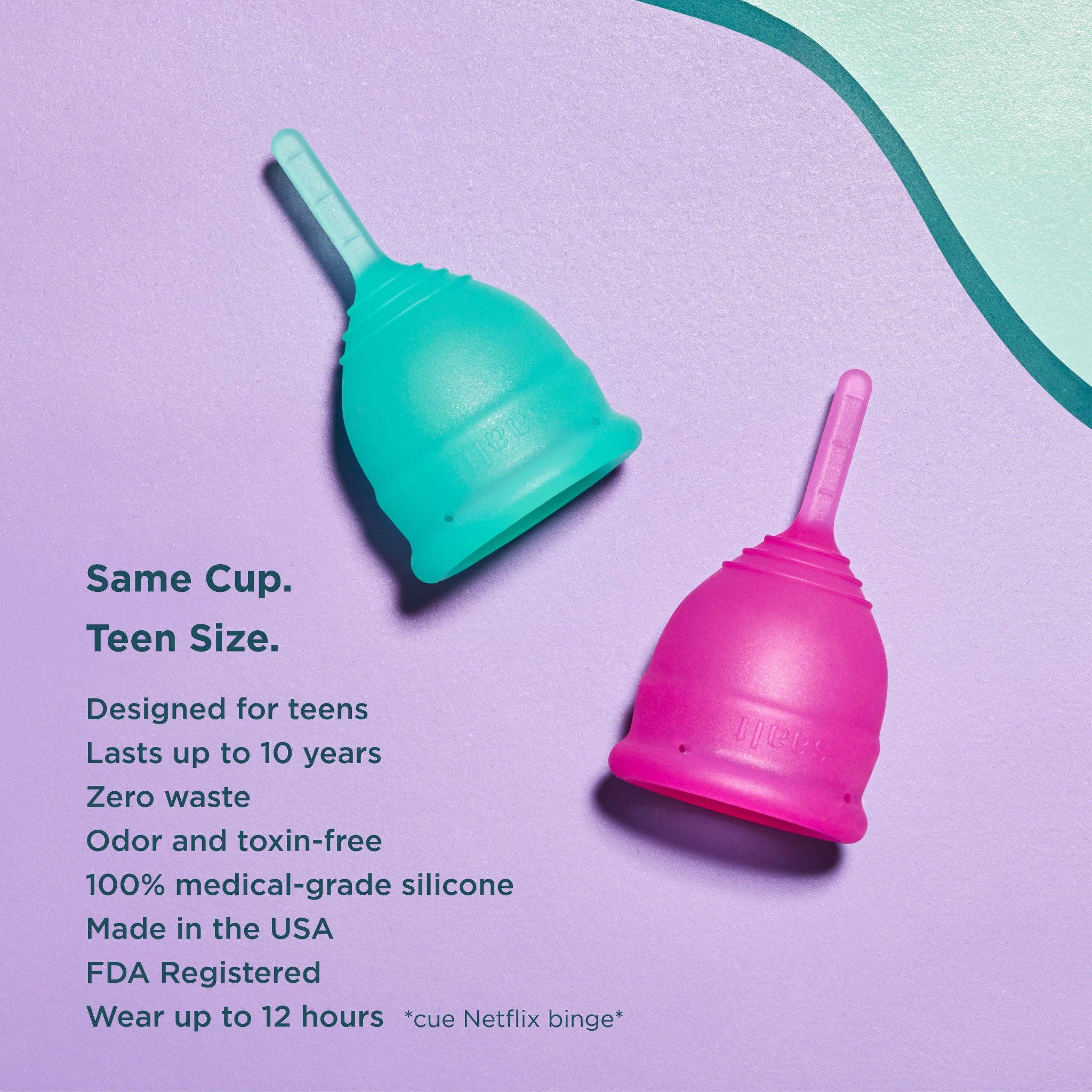 Menstrual Teen Cup - Free Living Co