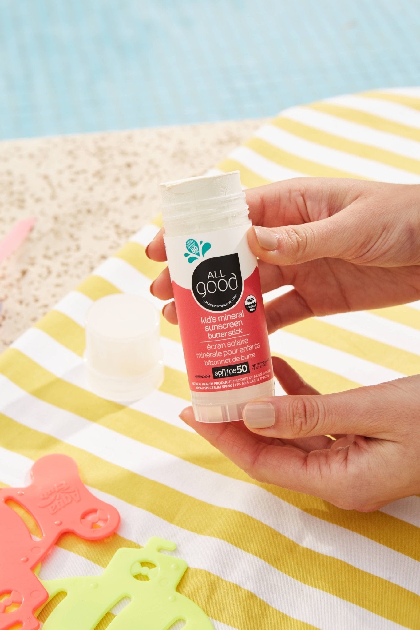 Baby & Kid's Mineral Sunscreen Butter Stick—SPF 50 - Free Living Co