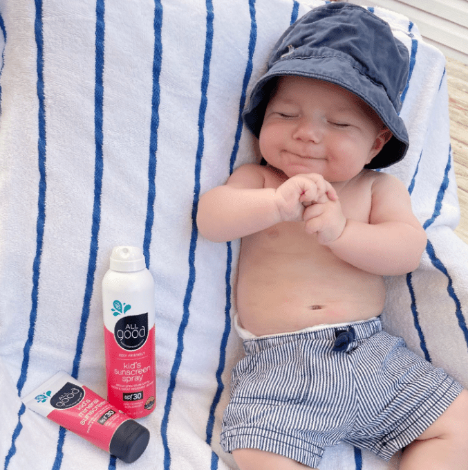 Baby & Kid's Mineral Sunscreen Spray SPF 30 - Free Living Co