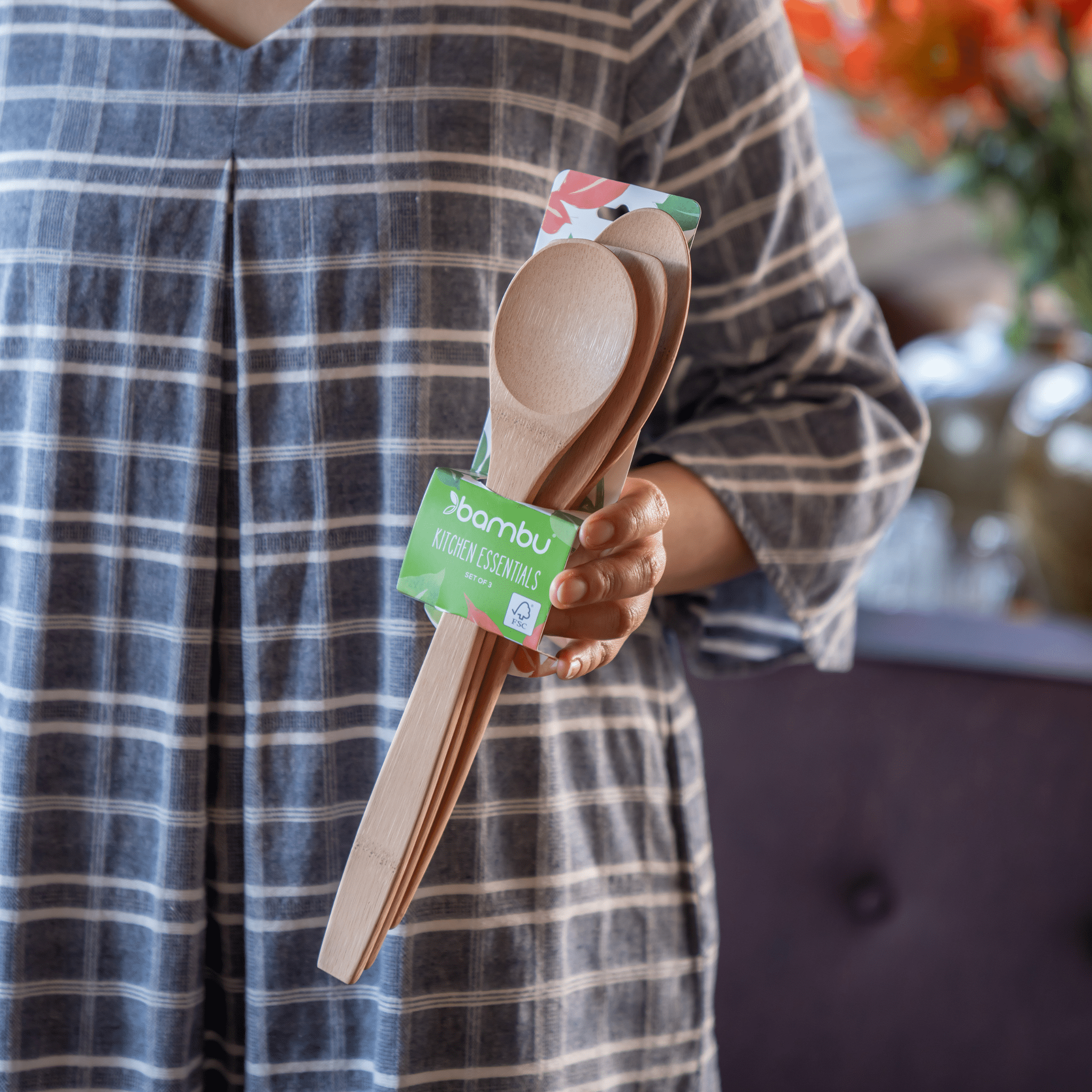 Bamboo Kitchen Basics Cooking Utensil Set of 3 - Free Living Co