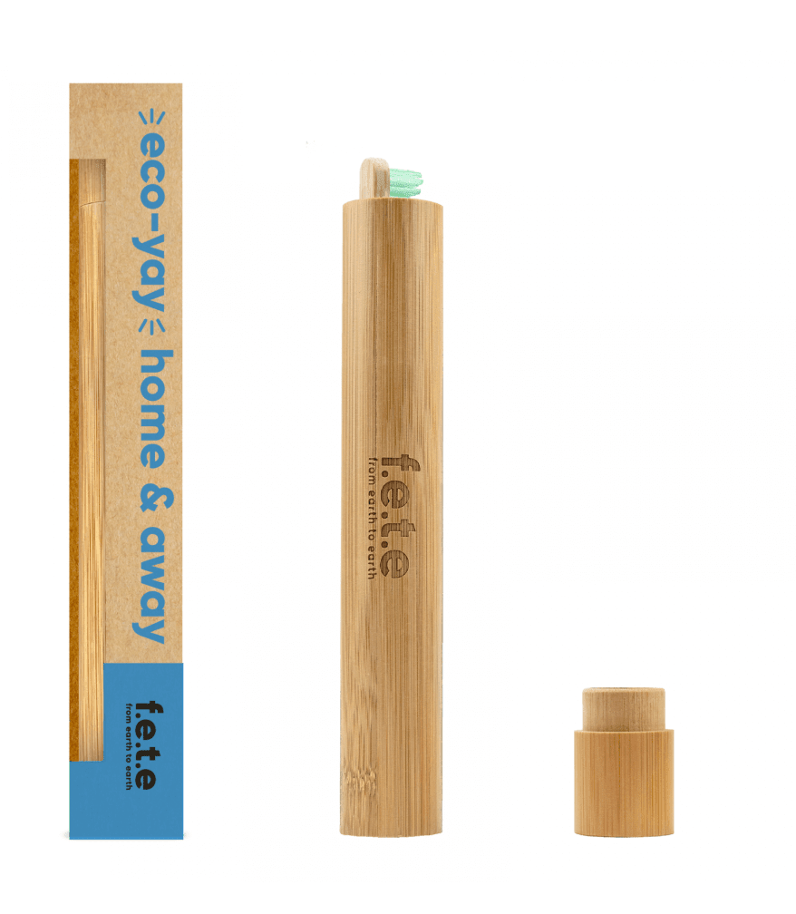 Bamboo Toothbrush Travel Case - Free Living Co