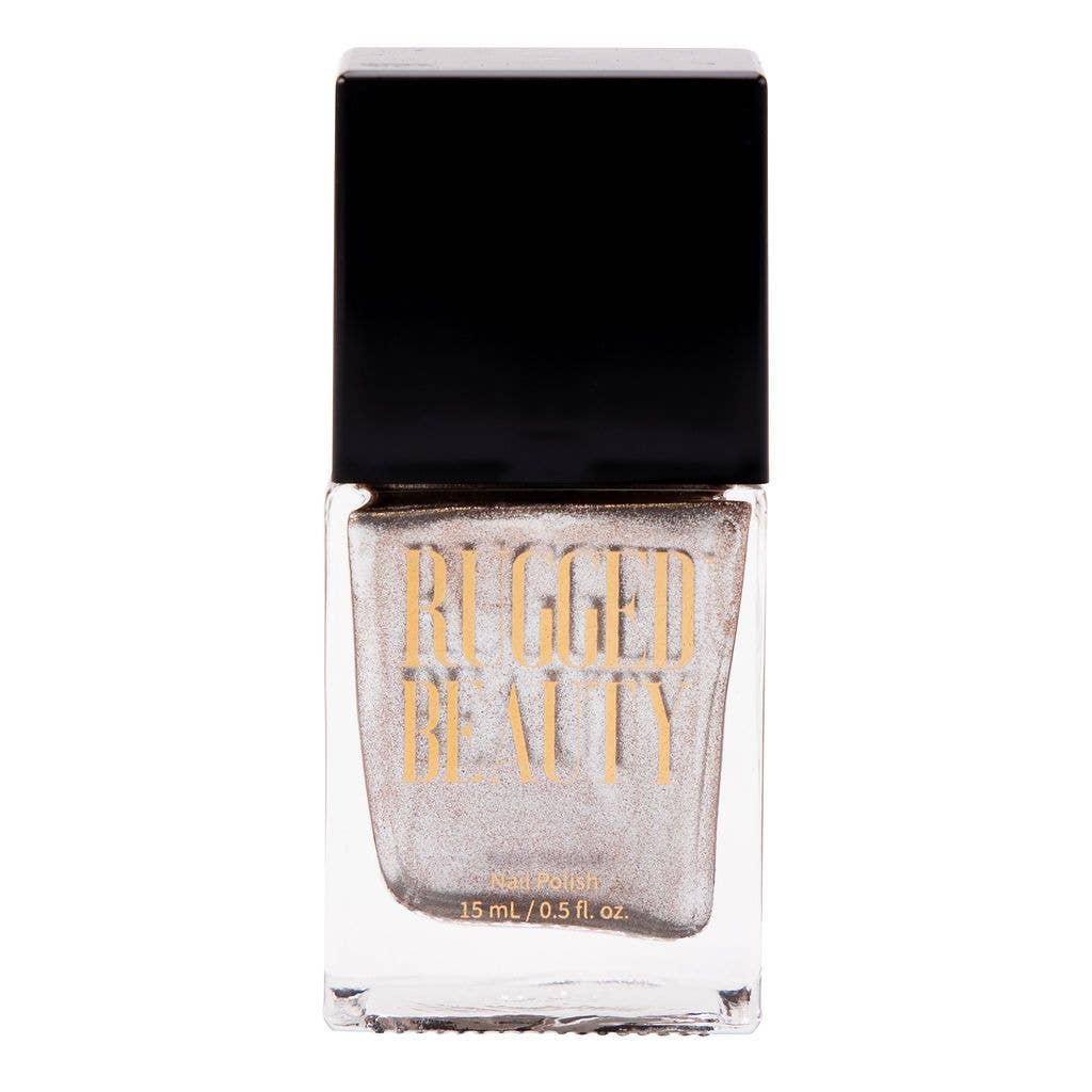 Brass Shimmery Metallic Nail Polish - Free Living Co
