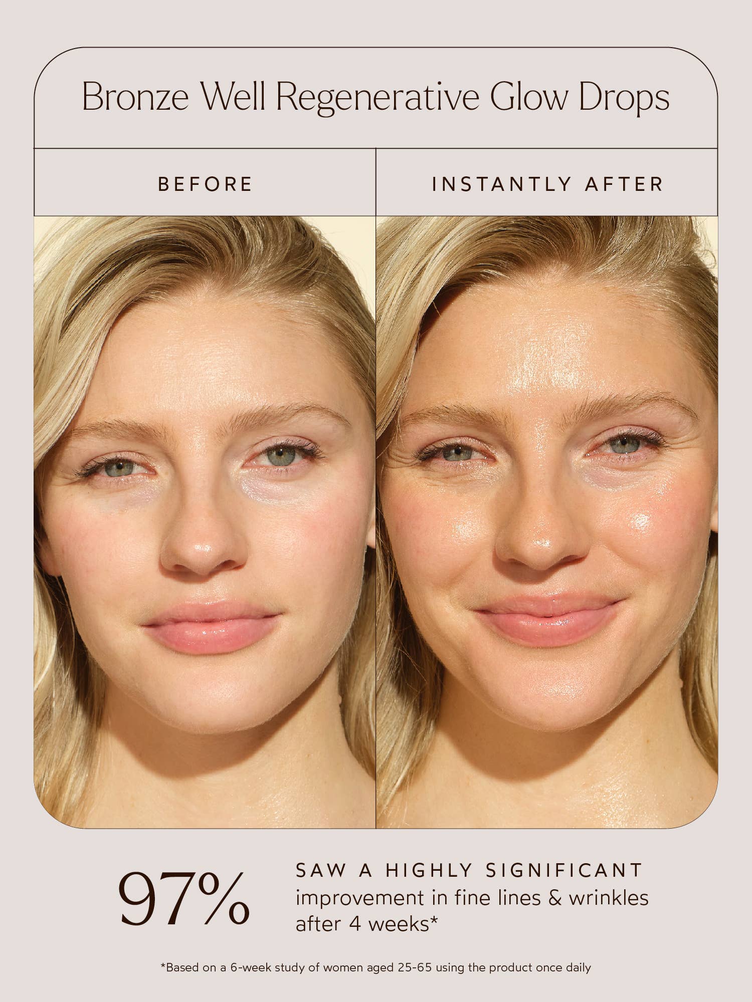 Bronze Well Regenerative Glow Drops - Free Living Co