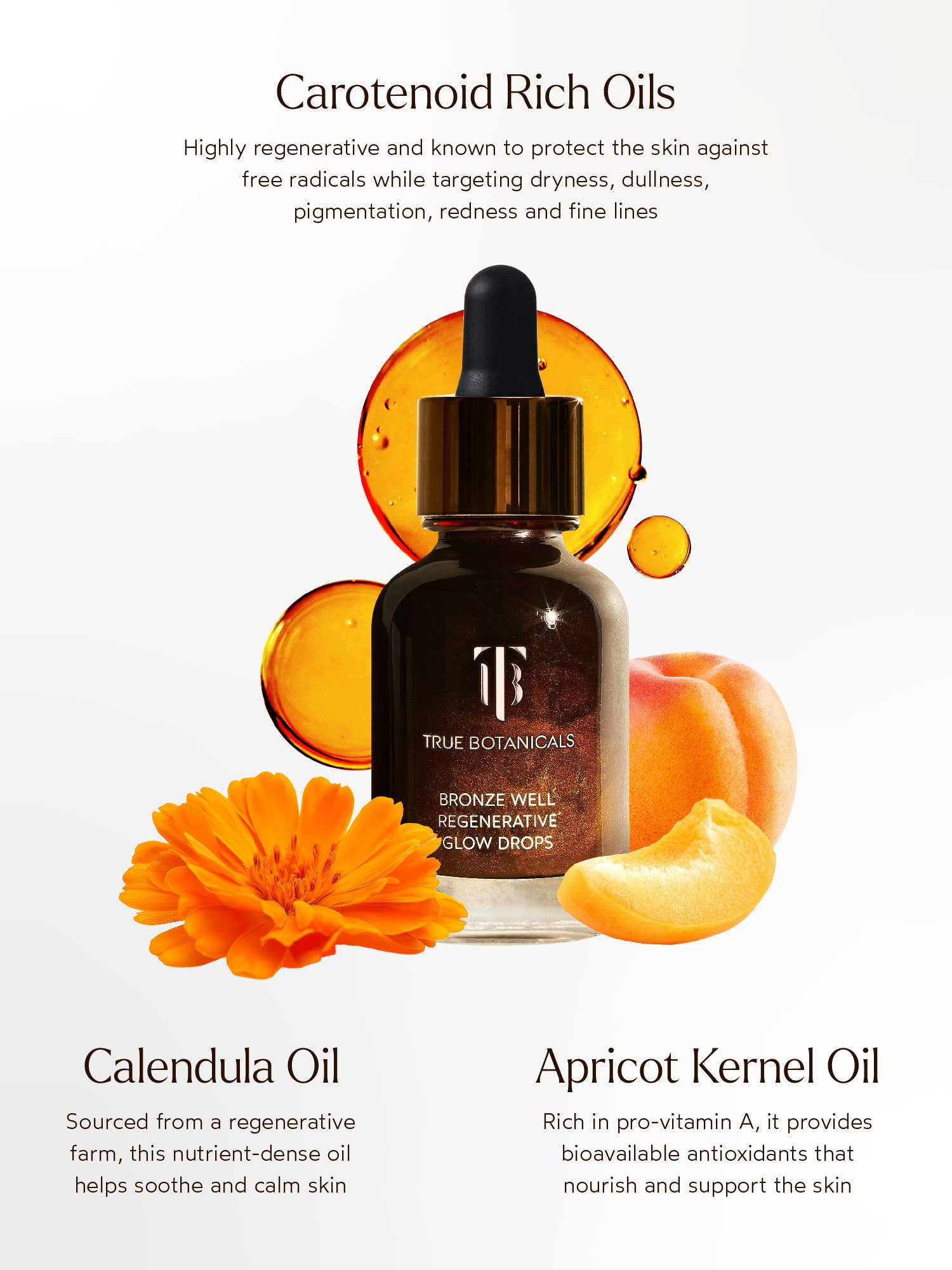 Bronze Well Regenerative Glow Drops - Free Living Co
