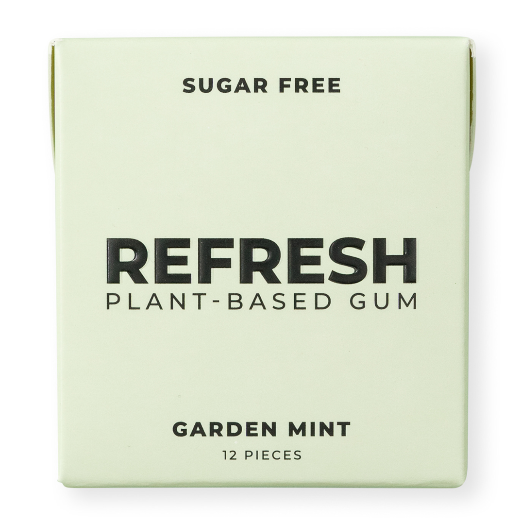 Garden Mint Gum secondary angle view packaging