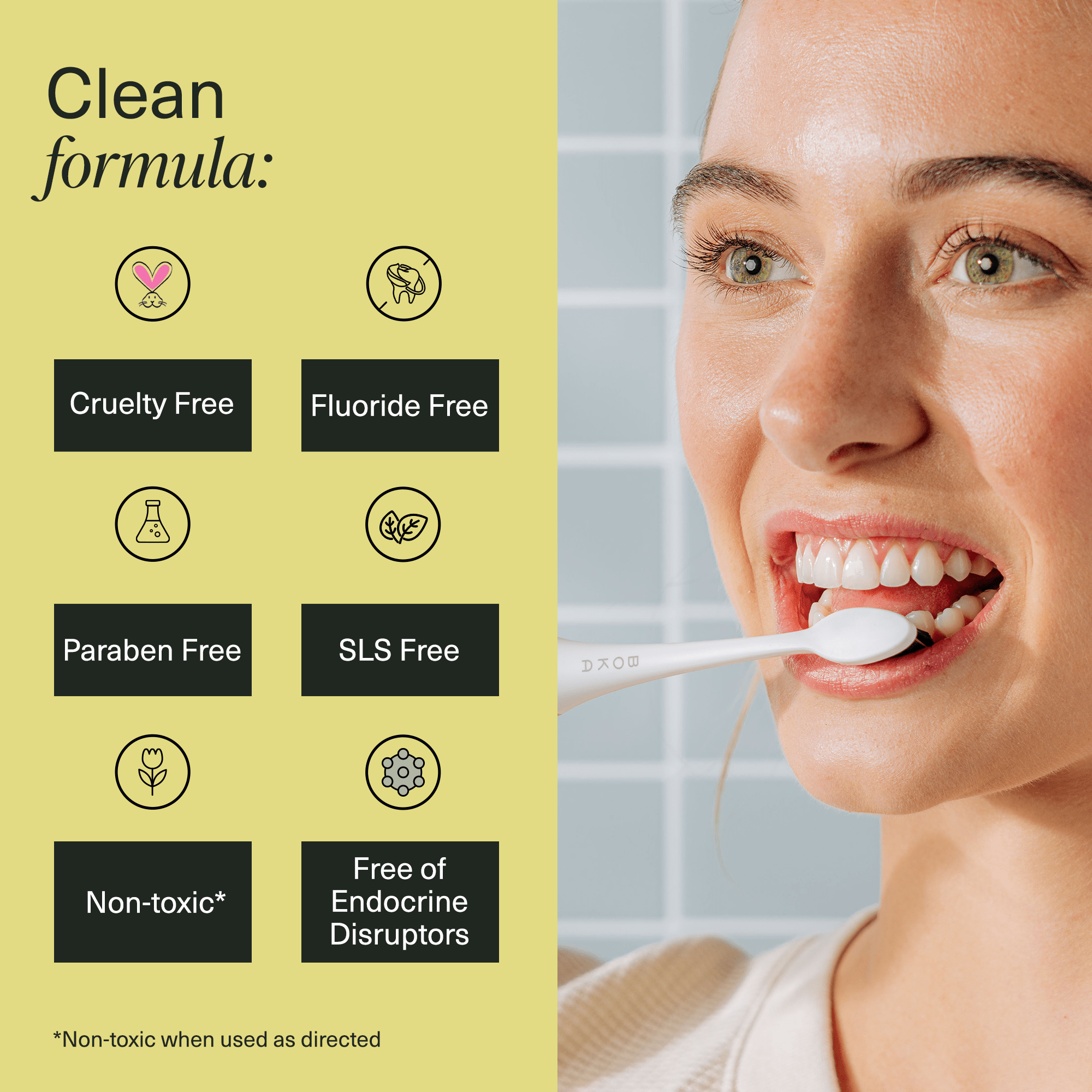 Charcoal Yuzu Mint Whitening n - Ha Toothpaste - Free Living Co