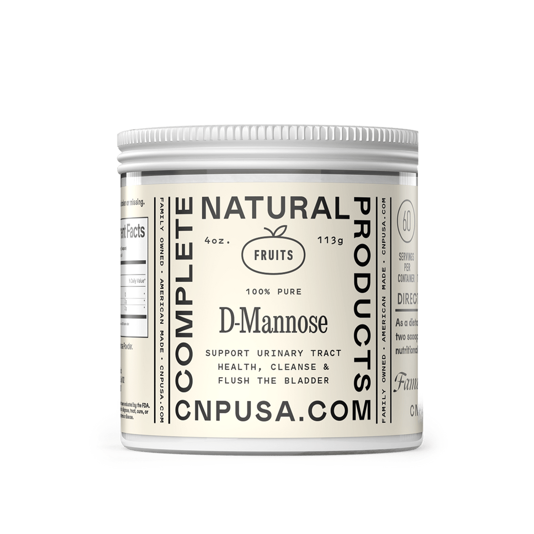 D-Mannose Powder - Free Living Co
