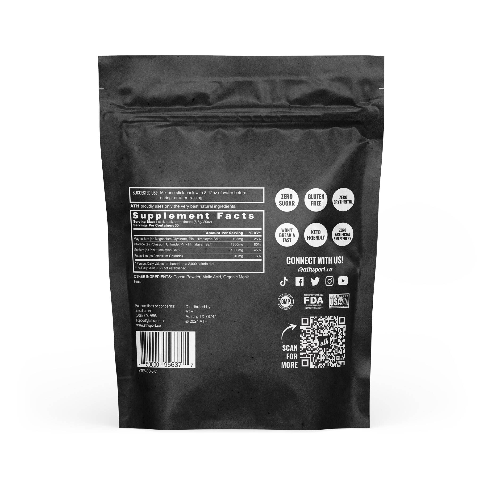 LYTES: Zero Sugar Electrolytes, 30 Servings