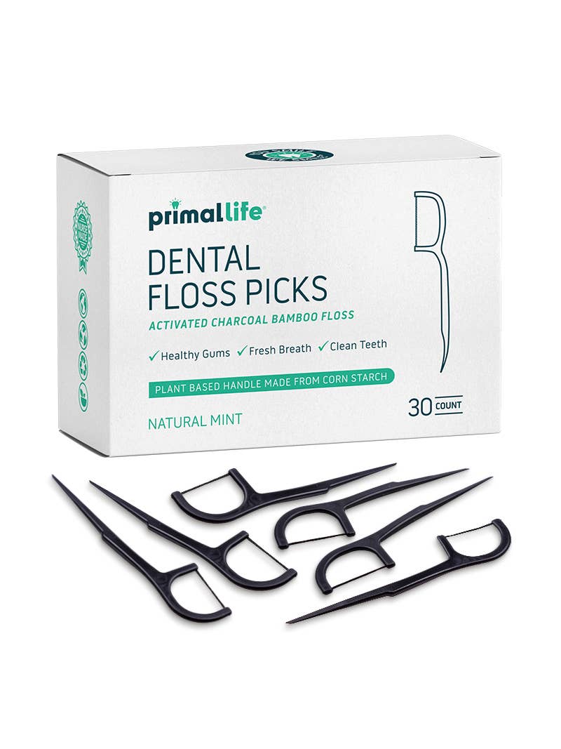 Dental Floss Picks - Free Living Co